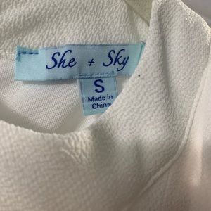 White Bridal Dress / Summer Mini Racerback